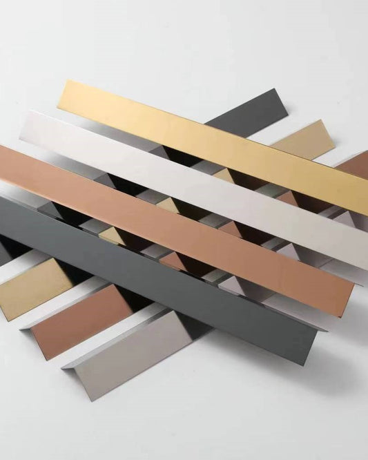 Stainless Steel Gold Trim