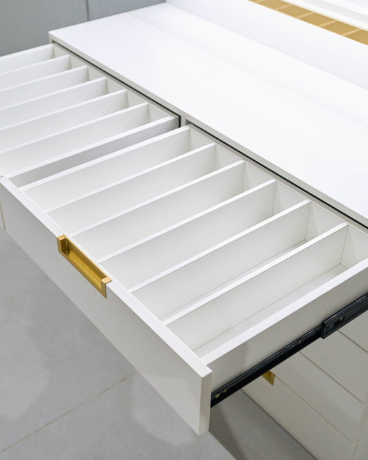 Light Polish Rack & Cabinet